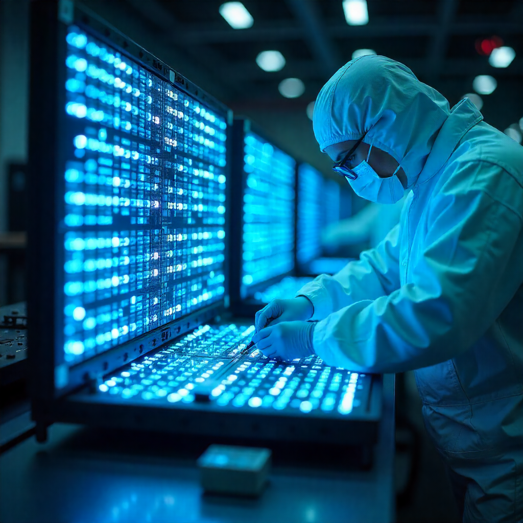 Dramatic sunset over a river and mountains
